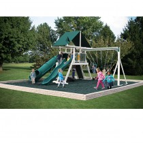 Swing Kingdom SK-12 Mountain Climber Vinyl Swing Set - 4 Color Options